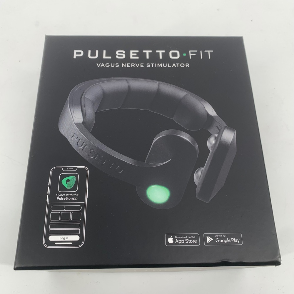 Pulsetto Fit Vagus Nerve Stimulator Stress Anxiety Sleep Aid Device PLST-FIT